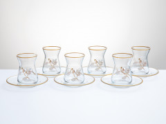 Чайный сервиз Bahar 130мл 6 шт.