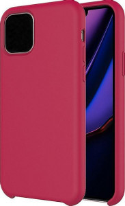 Чехол Silicone Case для iPhone 11 Pro, малиновый