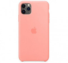 Чехол Silicone Case для iPhone 11 Pro Max розовый