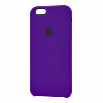 Чехол Silicone Case для iPhone 6S, сливовый