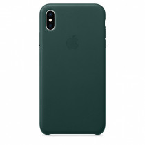 Чехол Silicone Case для iPhone X/XS, темно-зеленый