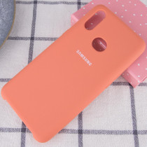 Чехол Silicone cover для Samsung Galaxy A10S, розовый