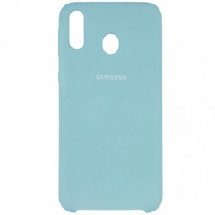 Чехол Silicone cover для Samsung Galaxy A30, голубой