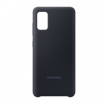 Чехол Silicone cover для Samsung Galaxy A31, черный