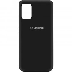 Чехол Silicone cover для Samsung Galaxy A41, черный