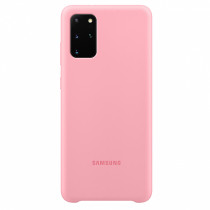 Чехол Silicone cover для Samsung Galaxy A51, розовый