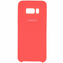 Чехол Silicone cover для Samsung Galaxy S8, красный