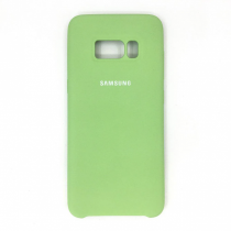 Чехол Silicone cover для Samsung Galaxy S8, зеленый