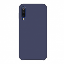 Чехол Silicone cover для Xiaomi Mi9 SE, темно-синий