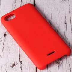 Чехол Silicone cover для Xiaomi Redmi 7, оранжевый