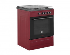 Газовая плита Shivaki 6400-G Burgundy