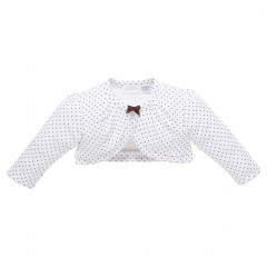 Кардиган Chicco в горошек для девочки