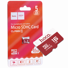 Карта памяти Hoco 16GB Micro SDHC Class 10