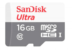 Карта памяти SanDisk MicroSD 16GB Class 10 Ultra