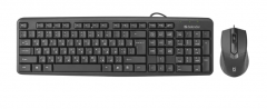 Клавиатура и мышь Defender Dakota C-270 Black USB