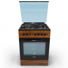 Комбинированная плита DELUSSO T6311T6 WOODEN