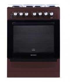 Комбинированная плита Shivaki 6302-K (Коричневая)