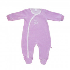 Комбинизон Kid kid цвет розовый Флискид выш giirl для девочек