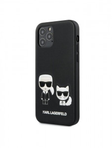 Кожаный чехол Lagerfeld & choupette для Iphone 12