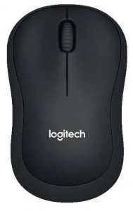 Мышь беспроводная Logitech B220 SILENT Black