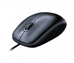 Мышь Logitech Mouse M100 Black USB