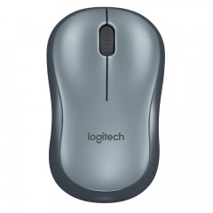 Мышь Logitech Wireless Mouse M185 USB Gray, Red