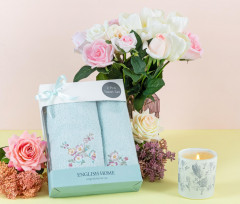 Набор полотенец Flower Love 30×40+50×76 см