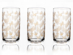 Набор стаканов Butterfly 365 мл 3 шт.