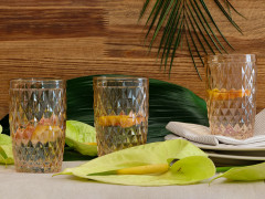 Набор стаканов Folk Art 360 мл 3 шт.