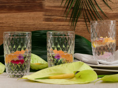 Набор стаканов Folk Art 360 мл 3 шт.