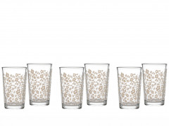 Набор стаканов Natural Flower 100 мл 6 шт.