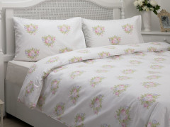 Пододеяльник из хлопка Pale Roses 200×220 см