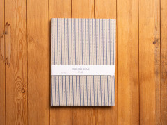 Простынь из хлопка Urban Stripe 160×240 см