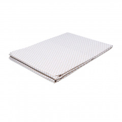 Простыня LUX HOME ранфорс бежевая Smudge