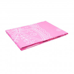 Простыня LUX HOME ранфорс розовая Butterfly