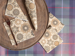 Салфетки бумажные Stars 33×33 см 22 шт.