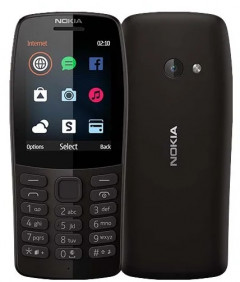 Телефон кнопочный Nokia 210 black