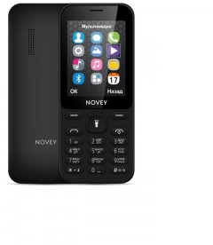 Телефон Novey 210 Black