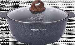 Жаровня Kukmara 4л со стекл. крышкой жгг41а