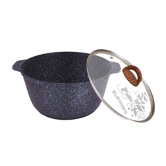 Жаровня Kukmara 5л со стекл. крышкой жгг51а