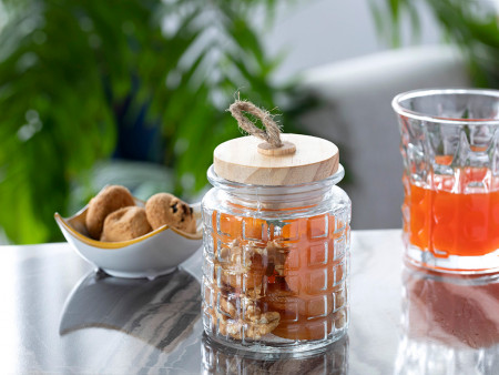 Банка из стекла Pure Love 8,0×11,5 см - image 1