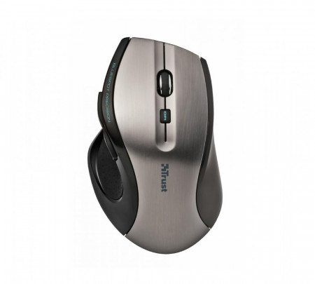 Беспроводная мышь Trust MaxTrack Wireless Mouse Black-Grey USB - image 1
