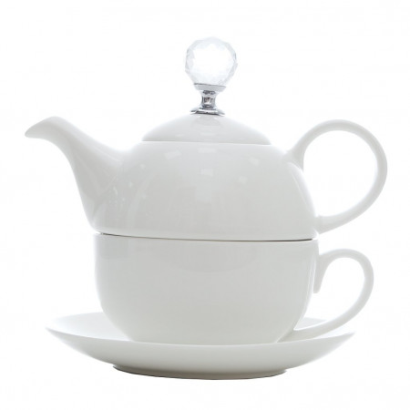 Чайник заварочный с чашкой home&you 45375-BIA-CZAJ DIAMANT2 - image 5