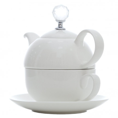 Чайник заварочный с чашкой home&you 45375-BIA-CZAJ DIAMANT2 - image 3