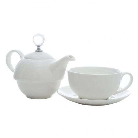 Чайник заварочный с чашкой home&you 45375-BIA-CZAJ DIAMANT2 - image 2