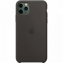 Чехол Silicone Case для iPhone 11 Pro Max, черный - image 1