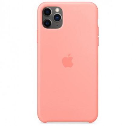 Чехол Silicone Case для iPhone 11 Pro Max розовый - image 1