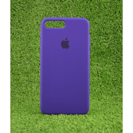 Чехол Silicone Case для iPhone 7 / 8, темно-фиолетовый - image 1