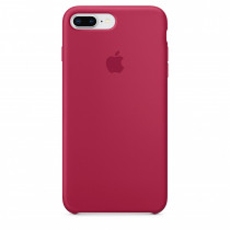Чехол Silicone Case для iPhone 7/8, темно-малиновый - image 1