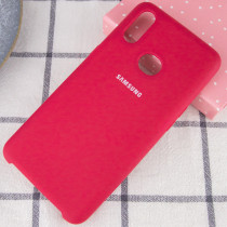 Чехол Silicone cover для Samsung Galaxy A10S, красный - image 1